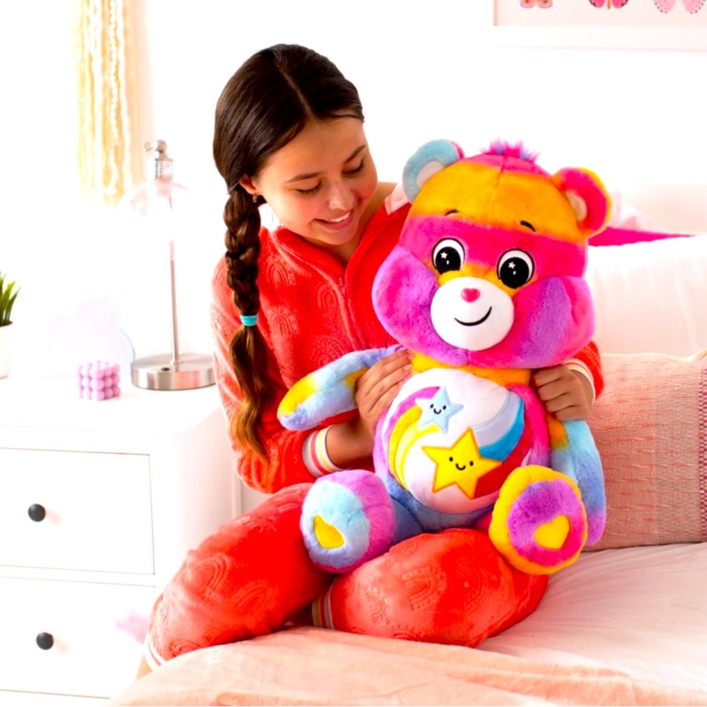 NWT Care Bears Dare to Care 24” Jumbo Plush